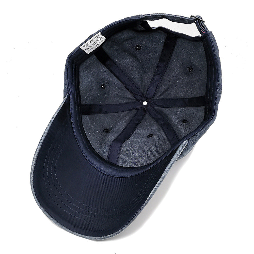 Cotton Retro Washed Sun Outdoor Fishing Hat