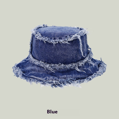 Washed Old Burr Double-sided Wear Bucket Hat