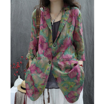 Women's Loose Personality Western Style Leisure Jacket